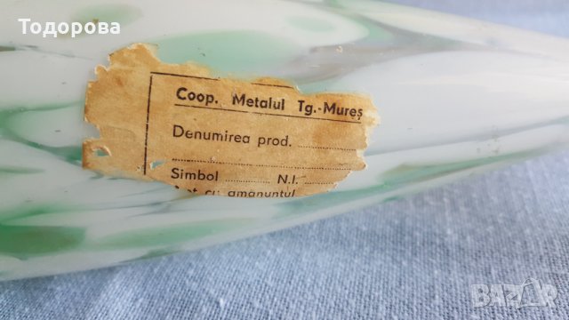 Стъклена фигура- Мурано, снимка 4 - Антикварни и старинни предмети - 33820292