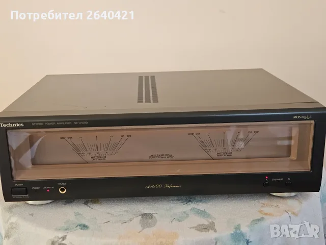 Усилвател (Крайно стъпало) Technics SE-A 1000 / Отлично състояние, снимка 7 - Ресийвъри, усилватели, смесителни пултове - 56247662