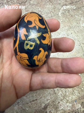Дървено яйце, рисувано , снимка 3 - Картини - 54325271