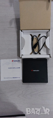 Verbatim External Slimline CD/DVD Writer - Идеалното външно оптично устройство, снимка 6 - Други - 53330834