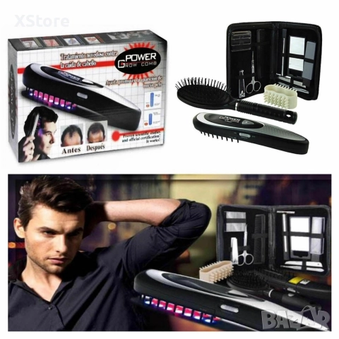 Лазерен гребен за стимулиране растежа на косата , снимка 17 - Други - 52593270