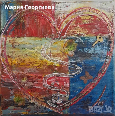 авторски картини/18 бр. с различни размери, тхника/цена в описанието на всяка картина  , снимка 2 - Картини - 31640650