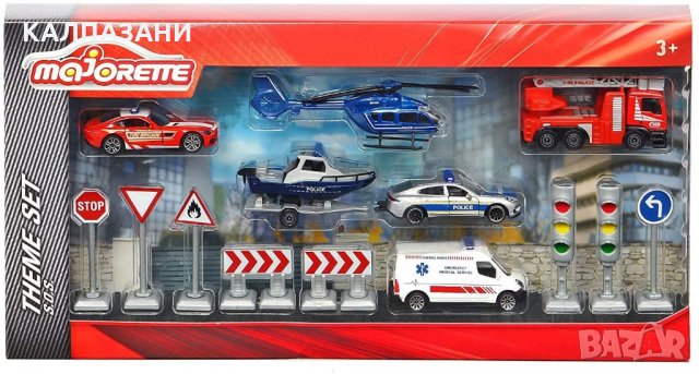 MAJORETTE - Big S.O.S Theme Set 212058587038