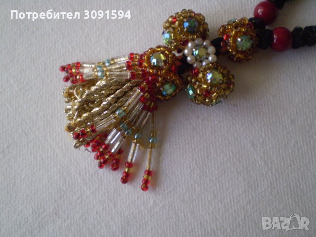 Християнски амолет със мъниста, снимка 5 - Антикварни и старинни предмети - 36834374