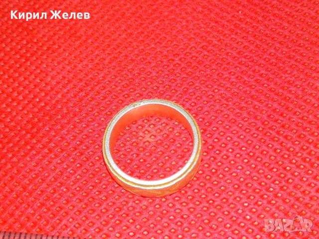 СТАР СТИЛНО ОРНАМЕНТИРАН СРЕБЪРЕН ПРЪСТЕН ХАЛКА ВИСОКА ПРОБА СРЕБРО РЕТРО БИЖУ РЪЧНА ИЗРАБОТКА 43803, снимка 8 - Антикварни и старинни предмети - 44610344