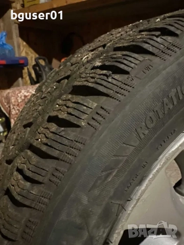 Продавам комплект 4 броя зимни гуми с джанти Kormoran, снимка 4 - Гуми и джанти - 52212310