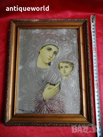 Стара Руска Икона Царска Русия, снимка 5 - Антикварни и старинни предмети - 40275338