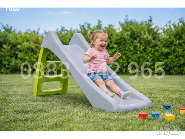 НОВИ! Детска пързалка Mochtoys 2в1 водна пързалка 116см, снимка 5 - Други - 55779264
