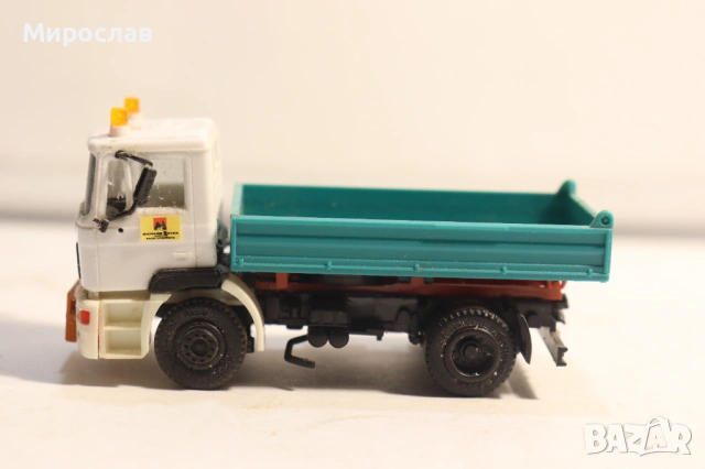 HERPA H0 1/87 MAN САМОСВАЛ КАМИОН МОДЕЛ