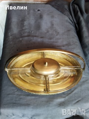 купа за ядки арт деко, снимка 2 - Антикварни и старинни предмети - 29361839