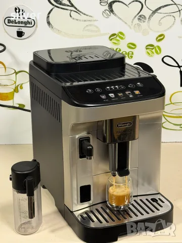 Кафемашина кафе автомат delonghi magnifica evo с гаранция, снимка 10 - Кафемашини - 55717813