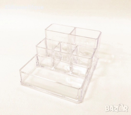 Прозрачен акрилен органайзер за грим – стил и удобство в едно, снимка 3 - Други стоки за дома - 52208167