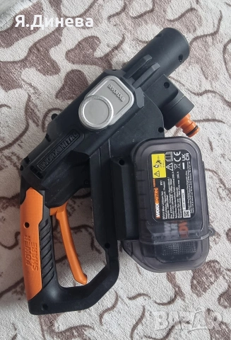 Акумулаторна водоструйка Powe Share pro 20v, снимка 7 - Други инструменти - 53249647
