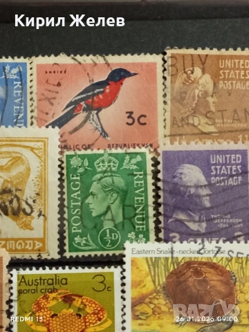 Стари пощенски марки от цял свят смесени ЖИВОТНИ,РИБКИ, ЛИЧНОСТИ за КОЛЕКЦИЯ 51966, снимка 6 - Филателия - 53227333