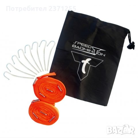 Ракета за падел, мрежа, маркировка, ракети и пера за бадминтон, снимка 7 - Други спортове - 28711558