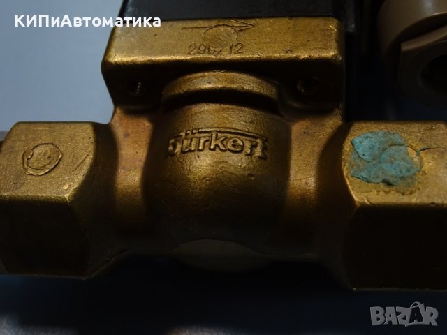 магнет вентил Burkert 290-A-12.0-B-MS-F-306 G1/2, снимка 6 - Резервни части за машини - 36935922