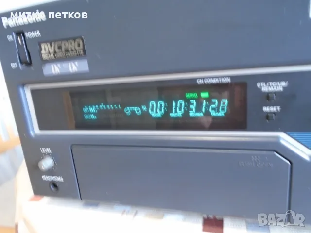 DVCPRO Panasonic aj-d455, снимка 4 - Плейъри, домашно кино, прожектори - 56080865