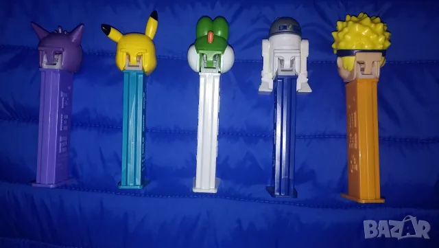 Продавам лот фигурки PEZ – Pokémon, Naruto, Mario и Star Wars, снимка 3 - Фигурки - 56331398