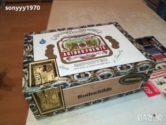 ARTURO FUENTE ROTHSCHILDS-ДЪРВЕНА КУТИЯ ЗА КОЛЕКЦИЯ 1108250837, снимка 4 - Колекции - 51323373