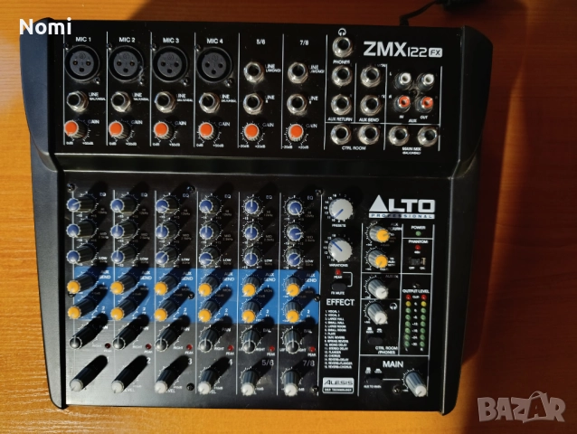 Alto Professional ZMX122FX-Миксер с ефекти на ALESIS, снимка 2 - Други - 51703470
