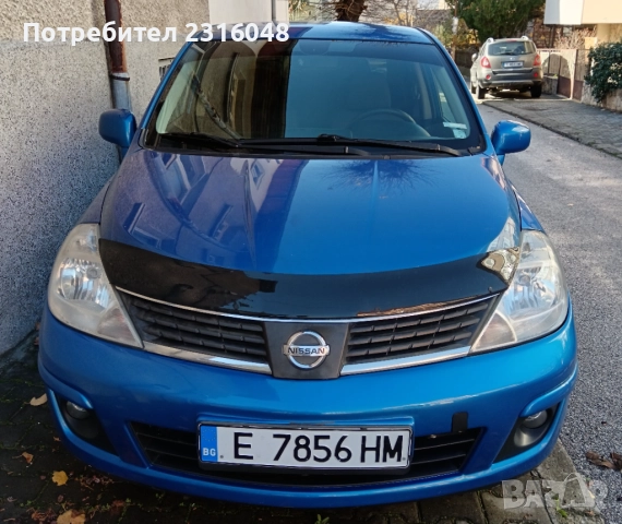 Nissan Tiida 1.6 бензин-газ
