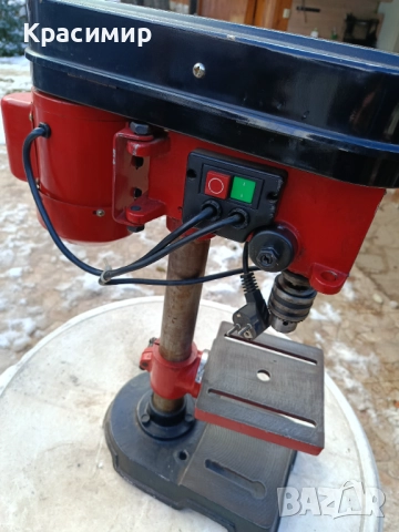 Немска настолна бормашина, работеща , снимка 5 - Бормашини - 52919837