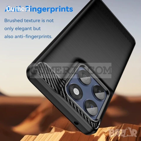 Motorola Edge 60 Fusion 5G  Противоударен Силиконов Гръб - Карбон, снимка 5 - Калъфи, кейсове - 50504823