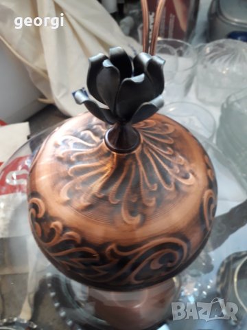 Немска купа за пунш с метален обков и шест чаши, снимка 13 - Сервизи - 31761872