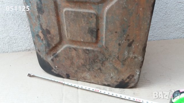 Масивна метална туба за гориво - 10 литра , снимка 7 - Антикварни и старинни предмети - 31051663