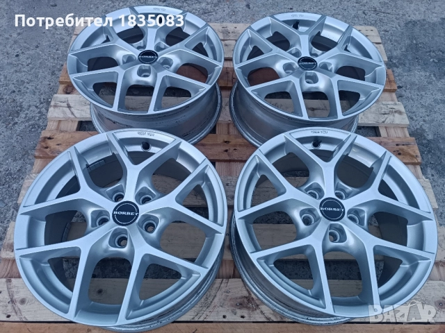 Лети джанти 16ки 5х108 Borbet, снимка 2 - Гуми и джанти - 52024618