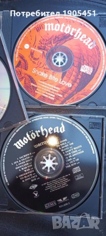 Motor.head.Rare.USA.Value.Трите най забиващи албума  на групата. SACRIFICE, ACE Of Spades,Snake bit, снимка 2 - CD дискове - 38452930