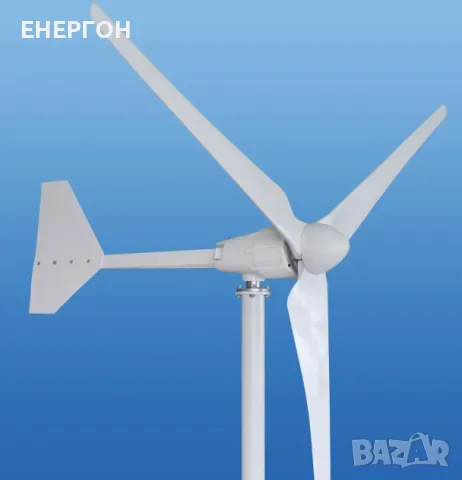 НОВ ветрогенератор 48v 2000w / 2500w вятърна турбина перка зелена енер, снимка 4 - Други машини и части - 49735082