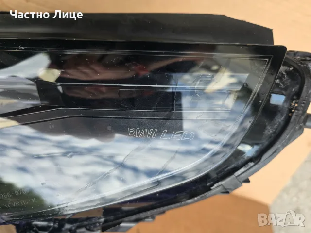 Ляв фар за BMW 5 G60 Shadow LED Европейски, снимка 13 - Части - 56441431