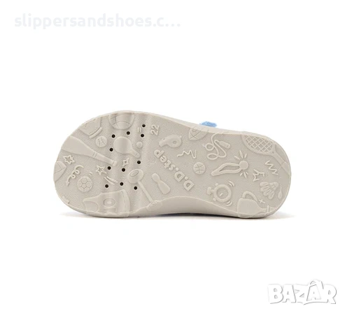 Детски пантофи D.D.Step Barefoot Aero Blue сърф 20/31, снимка 6 - Детски пантофи - 53275189
