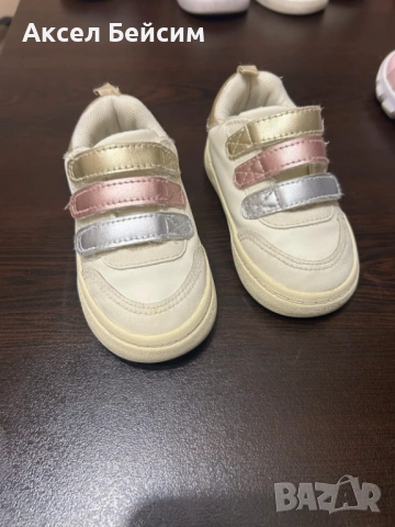 ПРОДАВАТ СЕ ДВА ЧИФТА МАРАТОНКИ ЗА МОМИЧЕТА, ОТ H&M 20/21 ПО ЧИФТ 25ЛВ. ЗА ДВАТА ЧИФТА 50ЛВ., снимка 3 - Детски обувки - 52620393