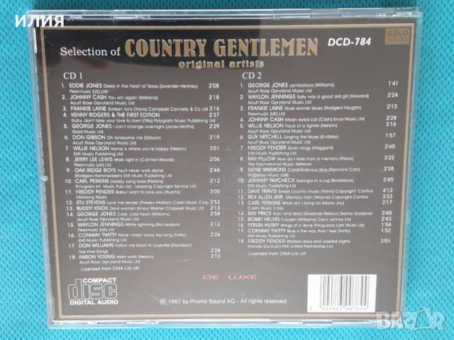 Various – 1997 - Selection Of Country Gentlemen(2CD)(Country,Country Blues,Country Rock,Pop Rock), снимка 5 - CD дискове - 44768035