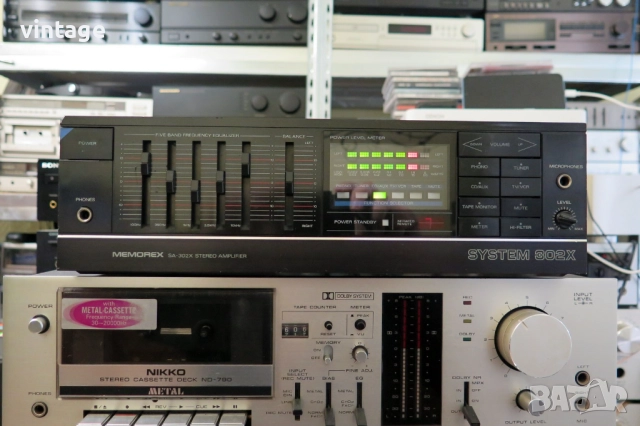 Memorex SA-302X, снимка 5 - Ресийвъри, усилватели, смесителни пултове - 52144330