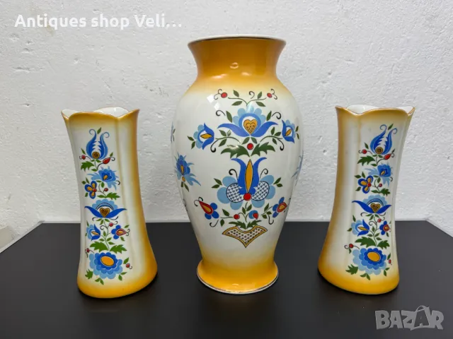 Комплект порцеланови вази №6159, снимка 1