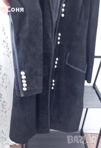 Разпродажба-Уникално палто естествен велур , снимка 3 - Палта, манта - 42563244