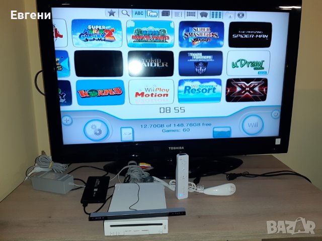 Нинтендо Nintendo wii комплект цената е за всичко 89 игри на хард диск, снимка 5 - Nintendo конзоли - 38708792