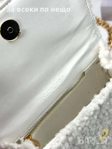 Balenciaga Дамска Плюшена Чанта Баленсиага👜Дамска Пухкава Чанта Баленсиага Код D1587, снимка 8 - Чанти - 48595104