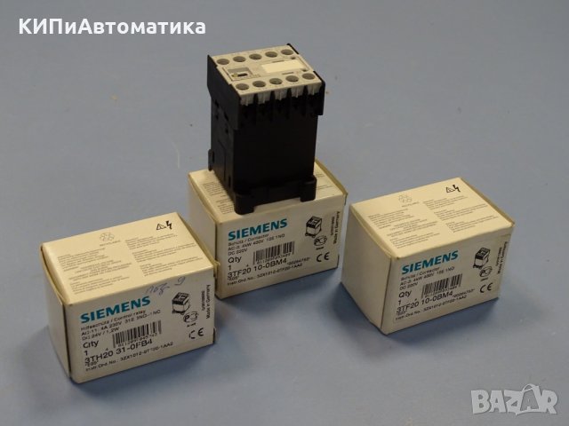 Контактор Siemens 3TF2010, 3TH2031, 3TF2222, снимка 8 - Резервни части за машини - 34903573