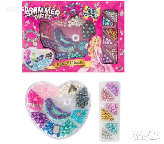 КОМПЛЕКТ ЗА ИЗРАБОТКА НА БИЖУТА ГРИВНИ МЪНИСТА КОЛИЕТА ВИСУЛКИ 25 см