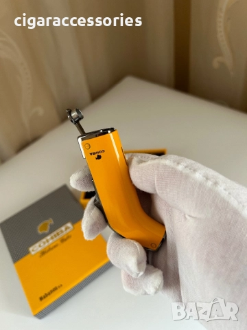 COHIBA комплект запалка + резачка за пури, снимка 5 - Запалки - 50898677