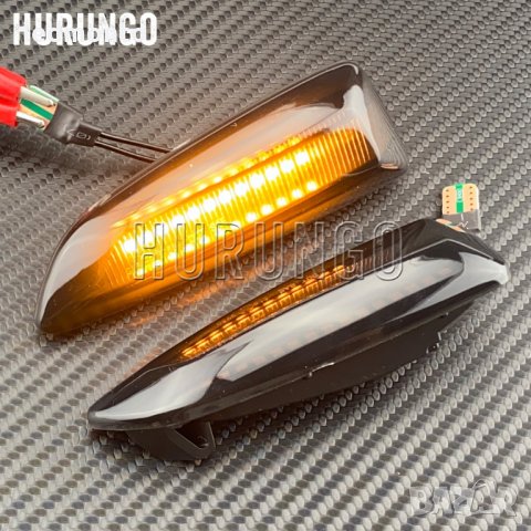 Бягащи лед мигачи, лед мигачи бягащ мигач за мигач за Opel Astra J K 2015 Zafira C Insignia B Grandl, снимка 6 - Аксесоари и консумативи - 31934209