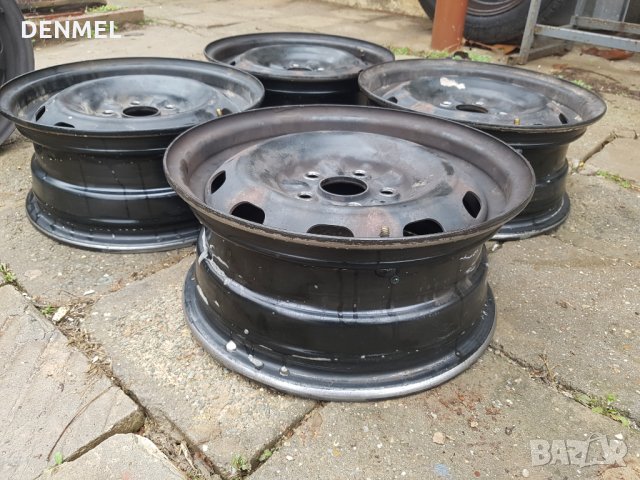 Железни за тойота 14 цола 5 болта, снимка 3 - Гуми и джанти - 31721196