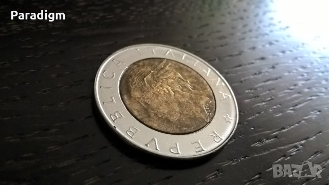 Монета - Италия - 500 лири | 1998г., снимка 2 - Нумизматика и бонистика - 29637852