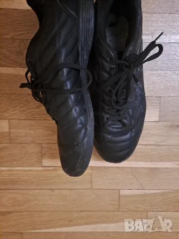 Мъжки черни кожени обувки с връзки р-р 43, снимка 2 - Ежедневни обувки - 48331798
