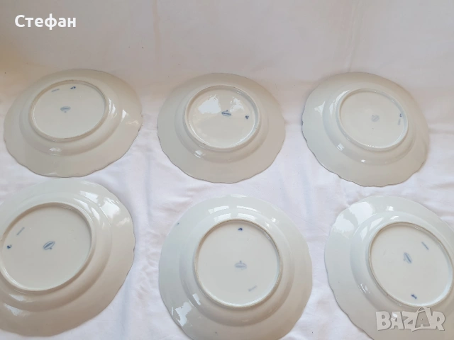 Комплект дълбоки чинии, снимка 5 - Антикварни и старинни предмети - 54345834