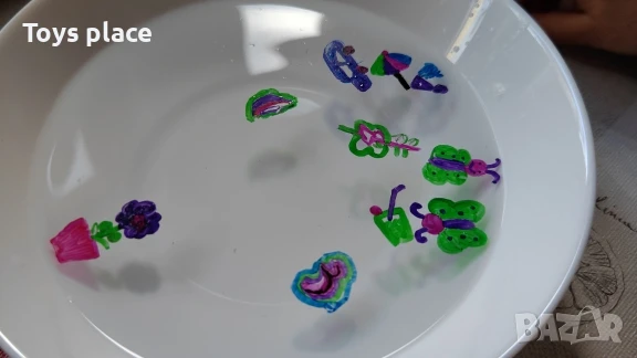 Комплект флумастери за рисуване върху вода с лъжичка-, снимка 2 - Други - 50850254